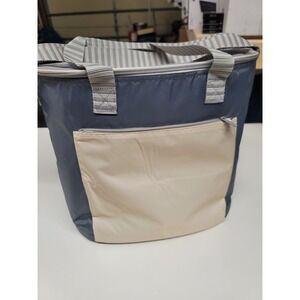 NWT Thirty-One Round About Cooler Tote‎ AM68 Grey Colorblock